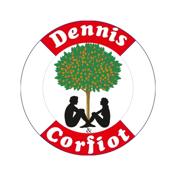 Logo Dennis Corfiot, partenaire local de DINO International Group à Corfou