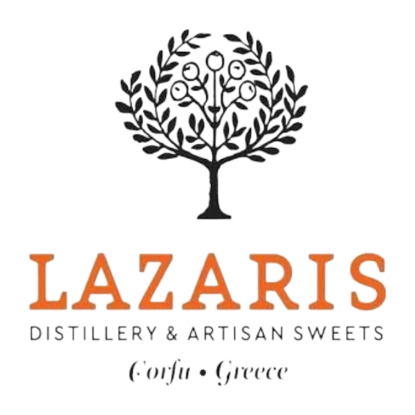 Logo Lazaris, distillerie et confiserie artisanale partenaire de DINO International Group