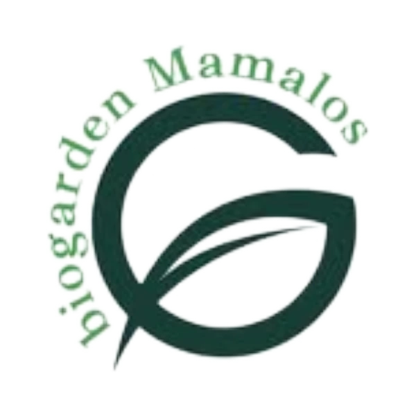 Logo Biogarden Mamalos, partenaire agricole de DINO International Group en Grèce